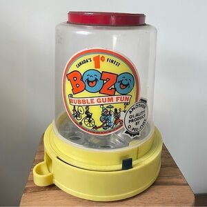 Vintage BOZO Bubblegum Machine